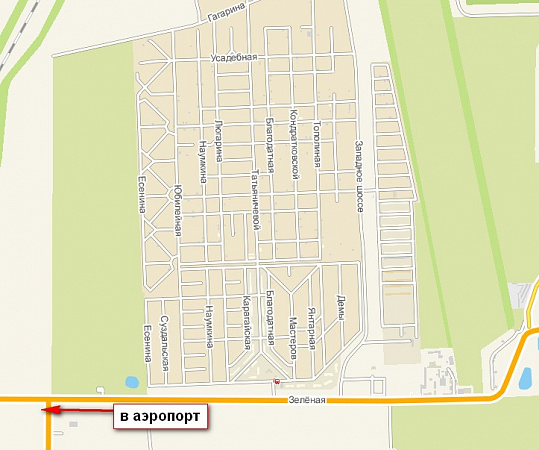Нежный планировки